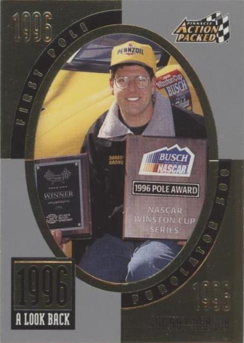 1997 Pinnacle Action Packed - Johnny Benson Jr. #68