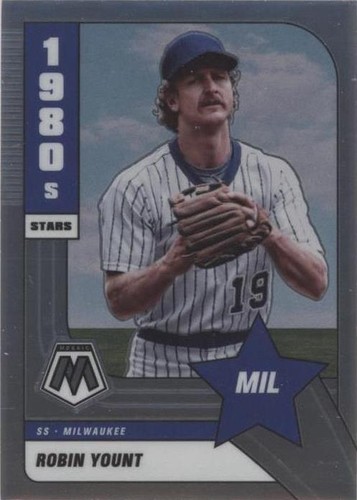 磁石 ロビンフット2枚 磁石 ロビンフット2枚 Robin Yount 2022 Panini Mosaic 1980s