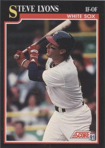 1991 Score - Steve Lyons #269