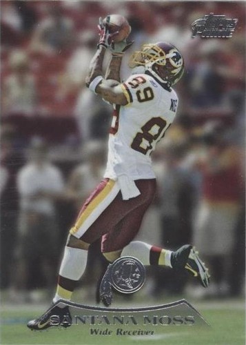 2010 Topps Prime Santana Moss #27