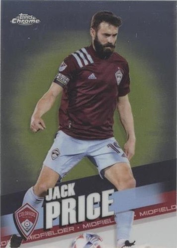 2022 Topps Chrome MLS Jack Price #4