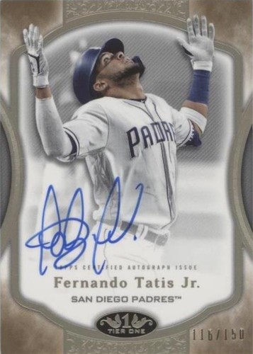 2020 Topps Tier One - Fernando Tatís Jr. #T1A-FTJ