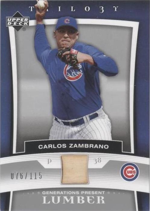 Upper Deck Trilogy 2005 - Carlos Zambrano #PR-CZ