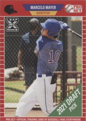 2021 Leaf Pro Set Baseball Blaster - Marcelo Mayer #PS41