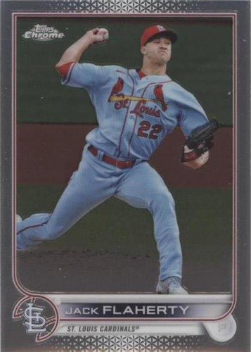 2022 Topps Chrome - Jack Flaherty #195