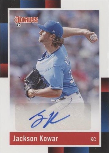 2022 Panini Donruss - Jackson Kowar #R88S-JK
