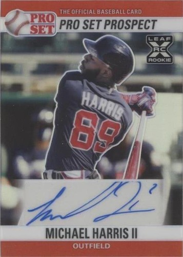 2021 Leaf Pro Set Metal - Michael Harris II #PS0-MH1