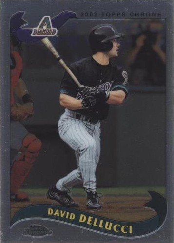 2002 Topps Chrome - David Dellucci #501