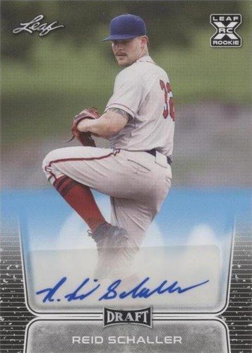 2020 Leaf Draft - Reid Schaller #BA-RS1