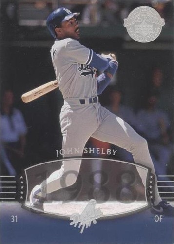 2004 Upper Deck Legends Timeless Teams - John Shelby #277