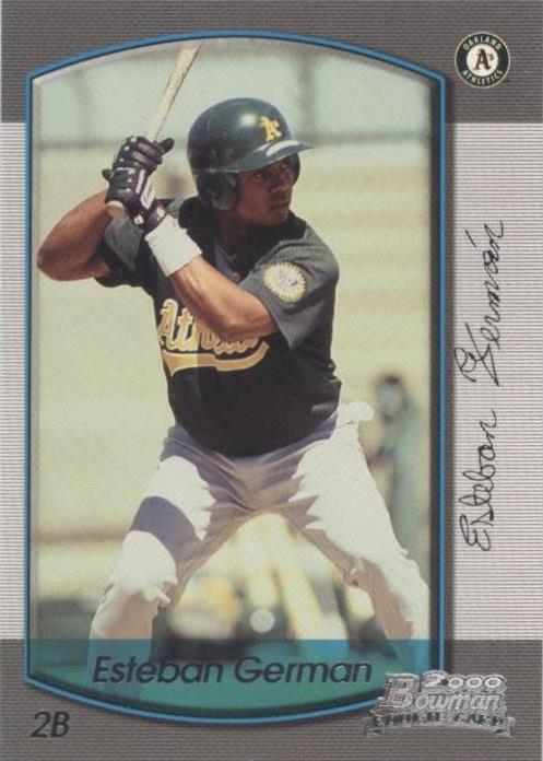 2000 Bowman Draft Picks & Prospects - Esteban German #22