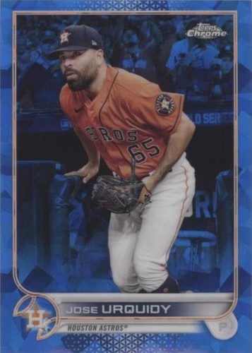 2022 Topps Chrome Sapphire Edition - Jose Urquidy #607