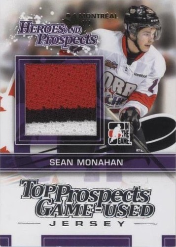 2013-14 In the Game Heroes and Prospects - Sean Monahan #TPM-18