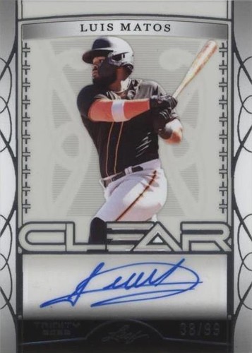 2022 Leaf Trinity - Luis Matos #CA-CW1