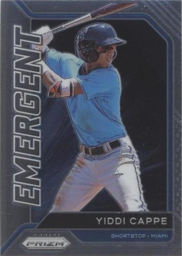 2021 Panini Prizm - Yiddi Cappe #EM7