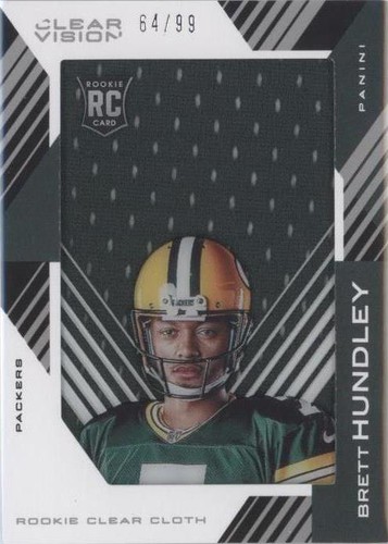 2015 Panini Clear Vision Brett Hundley #RCC-BH