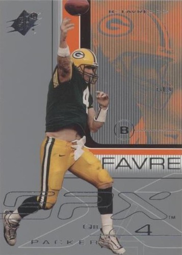2001 SPx Brett Favre #34