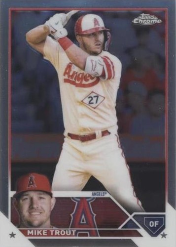 2023 Topps Chrome - Mike Trout #27