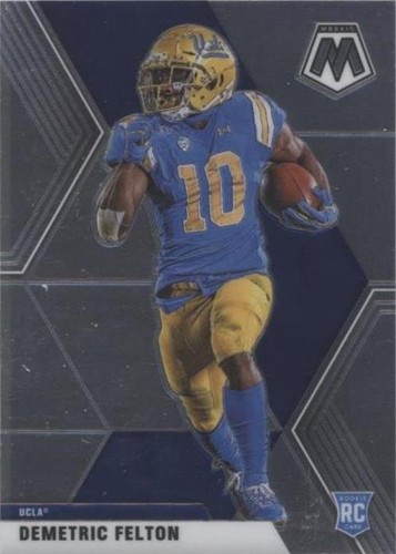 2021 Panini Mosaic Draft Picks Demetric Felton #9