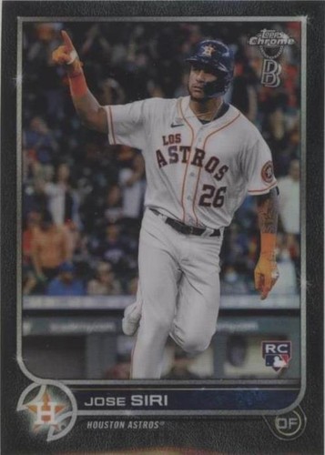 2022 Topps Chrome Ben Baller Edition - Jose Siri #204