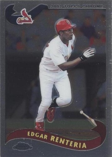 2002 Topps Chrome - Edgar Renteria #37