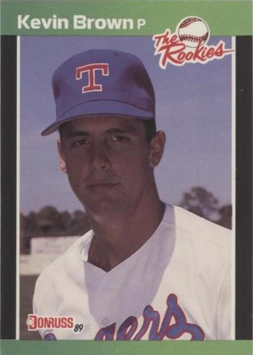 1989 Donruss The Rookies - Kevin Brown #44