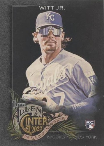 2022 Topps Allen & Ginter X - Bobby Witt Jr. #203