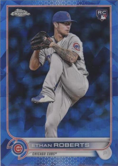 2022 Topps Chrome Update Series Sapphire Edition - Ethan Roberts #US256
