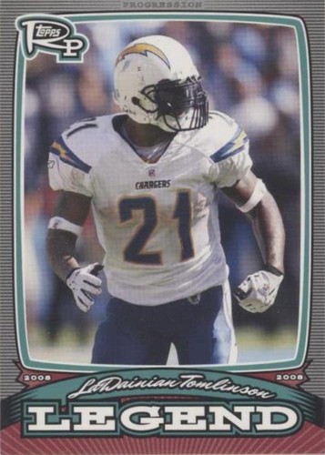 2008 Topps Rookie Progression LaDainian Tomlinson #PL-LT