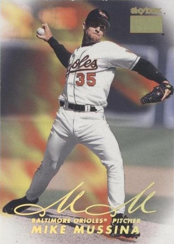 1999 Skybox Premium - Mike Mussina #156