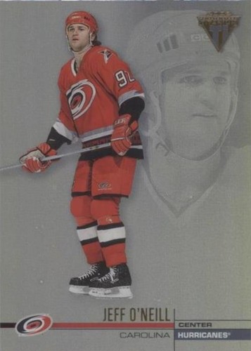 2001-02 Pacific Private Stock Titanium - Jeff O'Neill #27