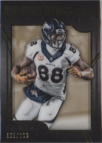 2015 Panini Black Gold Demaryius Thomas #34