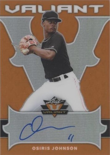 2018 Leaf Valiant - Osiris Johnson #BA-OJ1