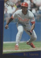 1993 Score Select Rookie & Traded - Milt Thompson #125T