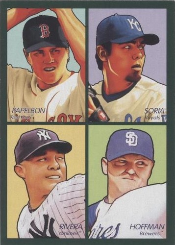 2009 Upper Deck Goudey - Joakim Soria Jonathan Papelbon Mariano Rivera #35-15
