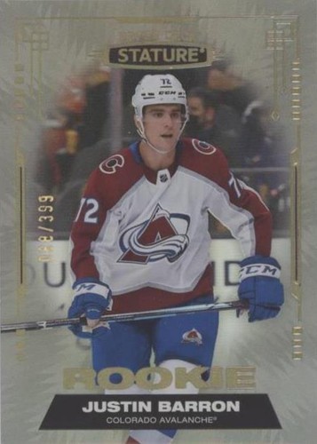 2021-22 Upper Deck Stature - Justin Barron #178