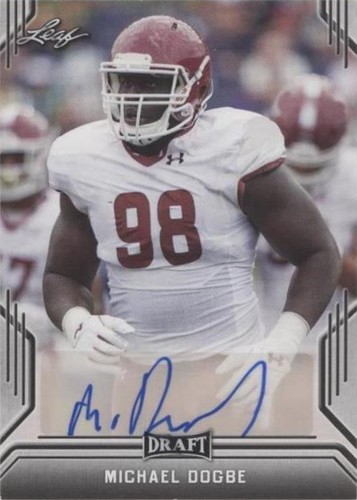 2019 Leaf Draft Michael Dogbe #BA-MD2