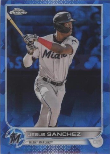 2022 Topps Chrome Update Series Sapphire Edition - Jesus Sanchez #US197