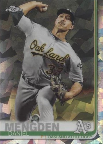 2019 Topps Chrome Sapphire Edition - Daniel Mengden #553