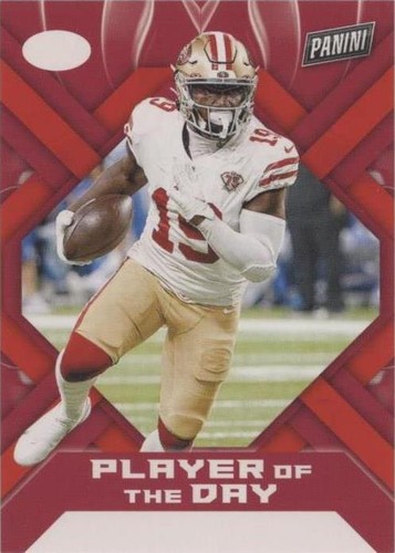 2022 Panini Player of the Day Deebo Samuel #33