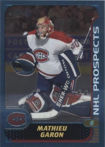 2001-02 Topps Chrome - Mathieu Garon #142