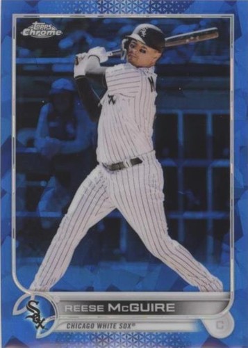 2022 Topps Chrome Update Series Sapphire Edition - Reese McGuire #US13