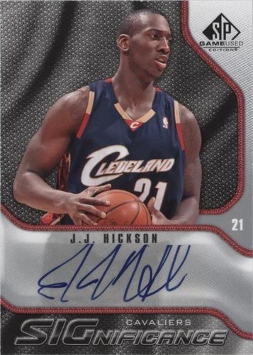 2009-10 SP Game Used - J.J. Hickson #S-JH
