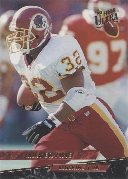 1993 Fleer Ultra Ricky Ervins #484