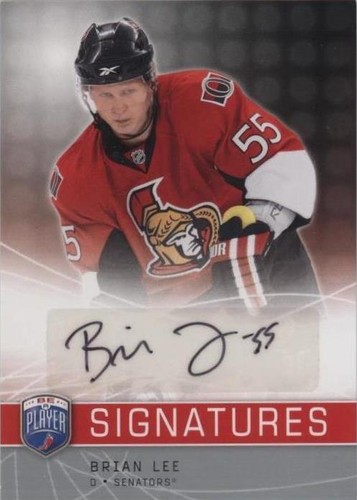 2008-09 Upper Deck Be a Player - Brian Lee #S-BL