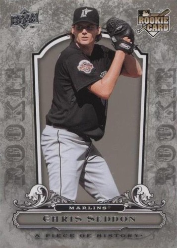 2008 Upper Deck A Piece of History - Chris Seddon #117