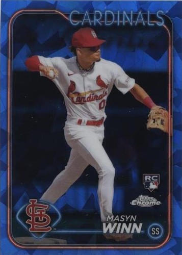 2024 Topps Chrome Sapphire Edition - Masyn Winn #480