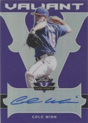 2018 Leaf Valiant - Cole Winn #BA-CW1