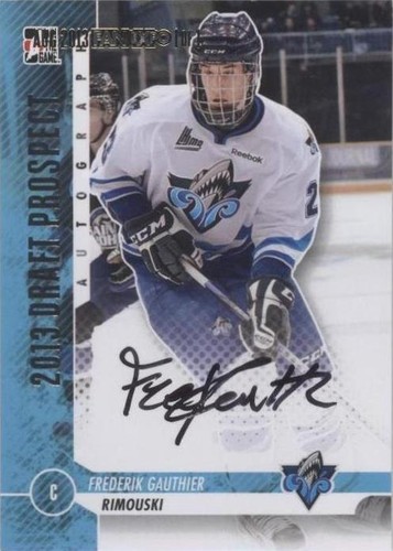 2013 In the Game Draft Prospects - Frederik Gauthier #A-FG