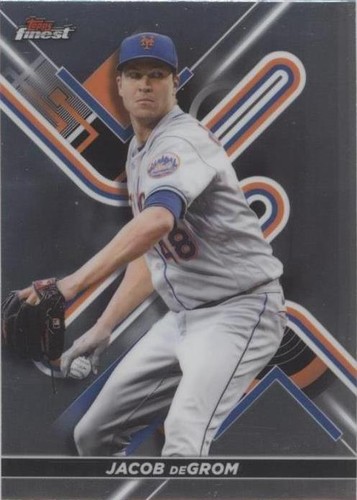 2022 Topps Finest - Jacob deGrom #70